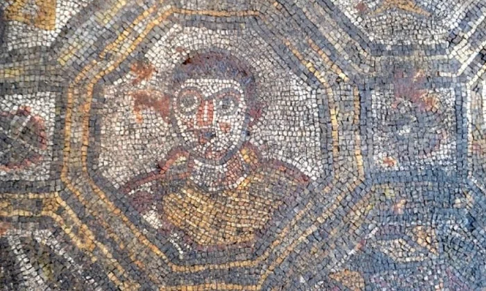 Mozaic roman antic descoperit în Toscana jpeg