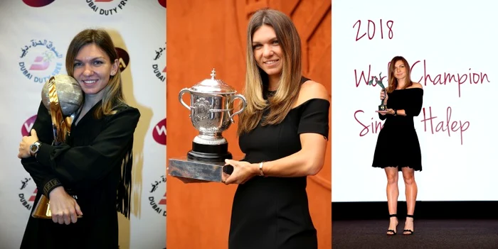 
    În 2018, Simona Halep a obținut trei trofee importanteFoto: Guliver / GettyImages  