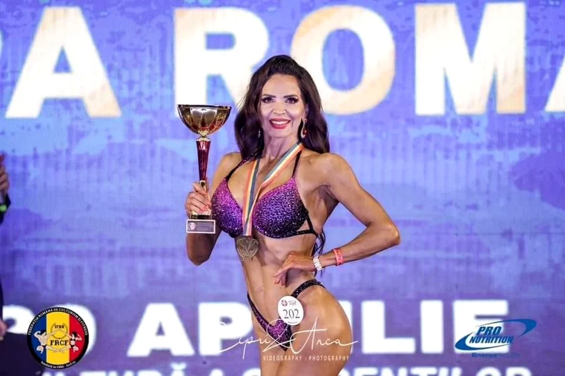 Virginia Laic, în timpul concursulu de la Cluj FOTO Facebook - Cipri&Anca