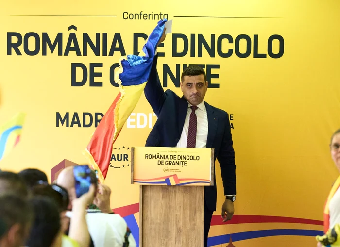 George Simion, președinte AUR FOTO: Facebook/George Simion