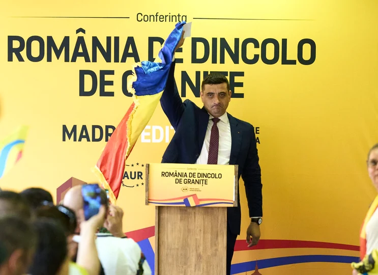 George Simion, președinte AUR FOTO: Facebook/George Simion