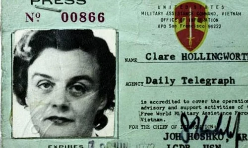 Clare Hollingworth, jurnalista care a transmis ştirea declanşării celui de Al Doilea Război Mondial, a murit la vârsta de 105 ani jpeg