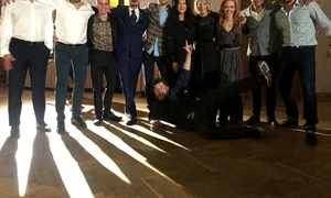 De la nuntă nu au lipsit colegii din serialul "Vlad" jpeg