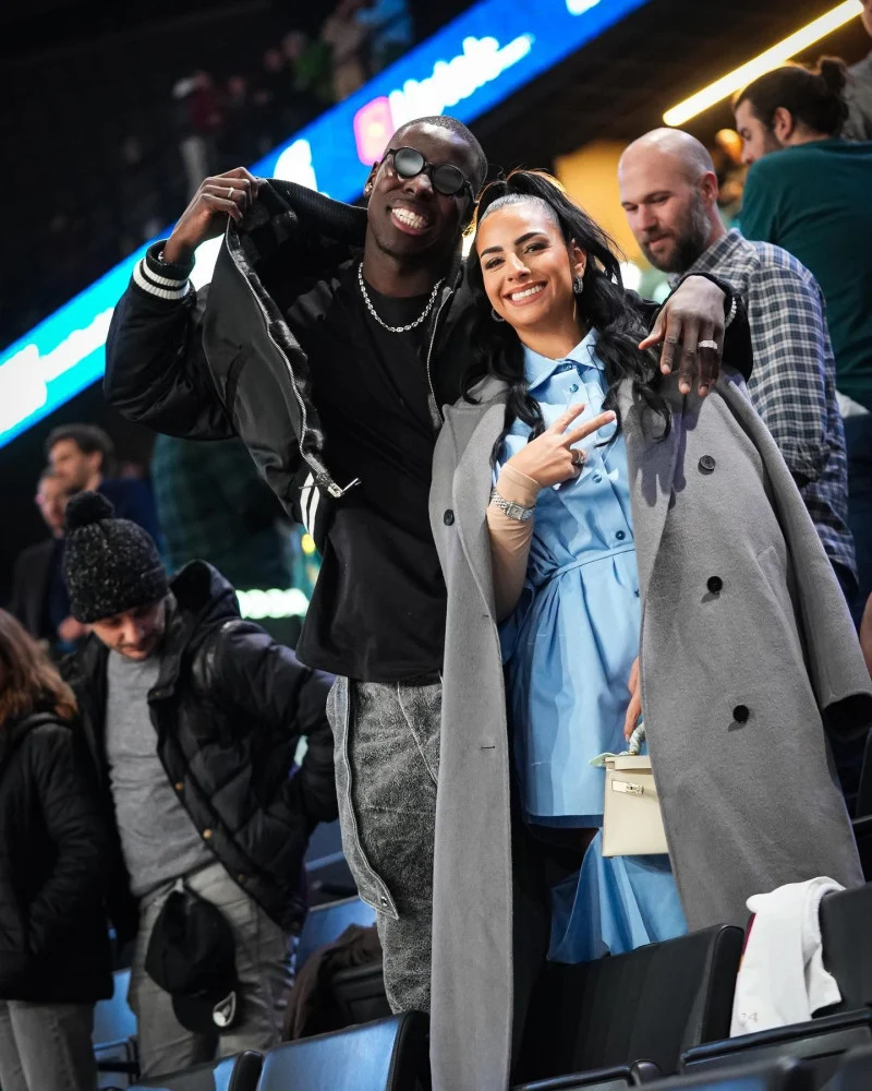 Soție și manager personal. Cine este Sandra, partenera lui Kurt Zouma, noul fundaș de la CFR Cluj