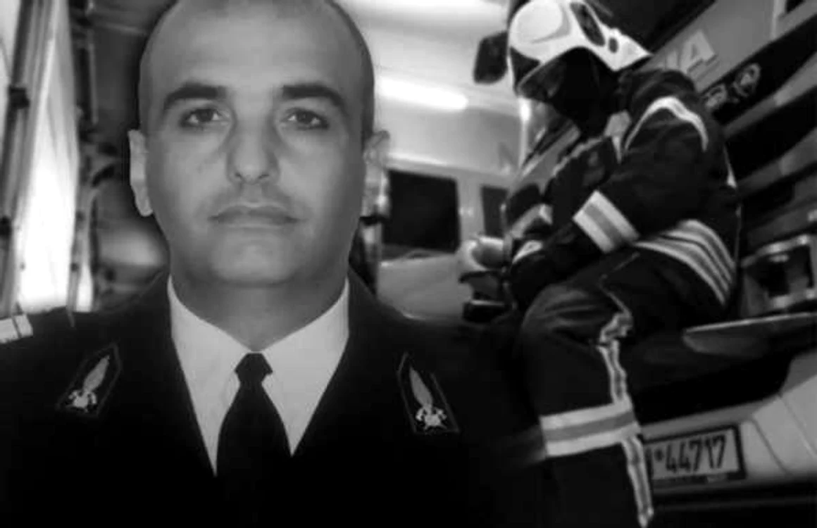 Romeo Banu - pompierul vâlcean din cadrul Gărzii de Intervenţie Brezoi răpus de COVID - 19 Foto Adevărul