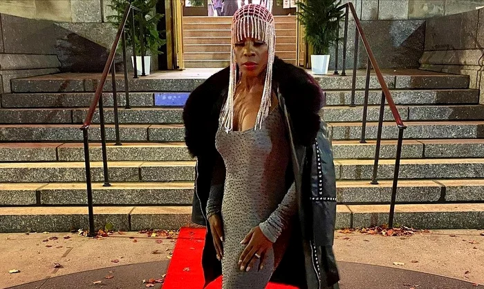 Fotomodelul Erica L. Carrington a defilat ca pe podium la un priveghi / Foto: Instagram