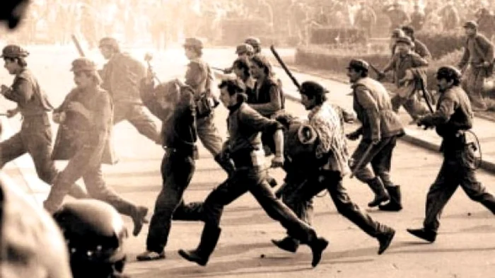 Violențele interetnice de la Târgu Mureș din 1990/FOTO: Arhivă