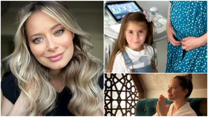 Laura Cosoi a fost impresionată de Rita, una dintre fetele ei. Foto: colaj/Instgram Laura Cosoi