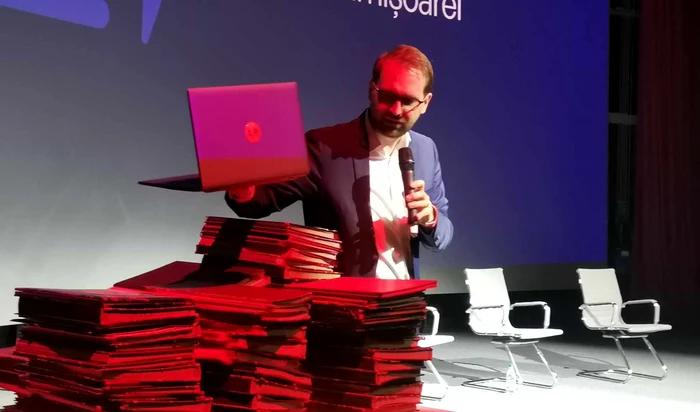 Dominic Fritz, primarul Timișoarei FOTO Ștefan Both