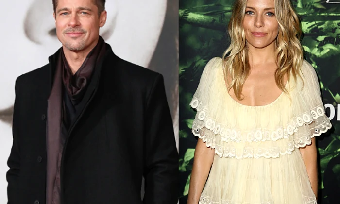 bradpitt sienna miller png