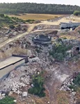 Peștera preistorică descoperită lângă Fureidis, în nordul Israelului (© Emil Aladjem / Israel Antiquities Authority)