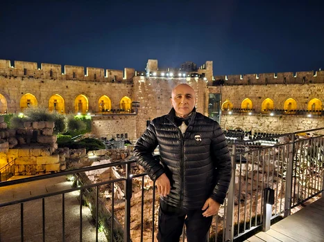 Marcel Pavel a venit aseară din Ierusalim. Sursă: Facebook