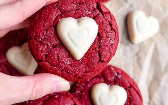 Fursecurile sunt inspirate de reţeta clasicului tort „red velvet“ și sunt extrem de uşor de preparatFOTO: adevarul.ro