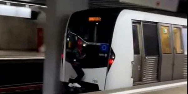 nebun metrou captură video jpg