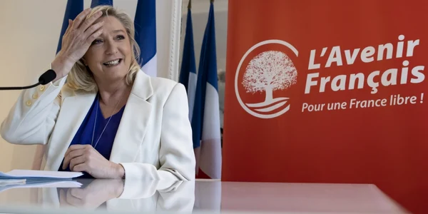 Marine Le Pen lansează mişcarea politică Viitorul Franţei într-o reconfigurare a agendei sale FOTO EPA-EFE