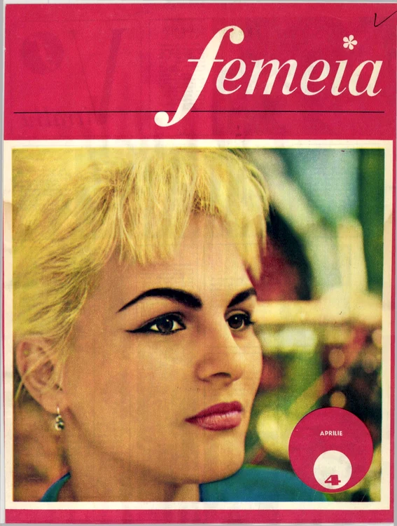 Ediția din aprilie 1966 a revistei „Femeia”. FOTO: Arcanum