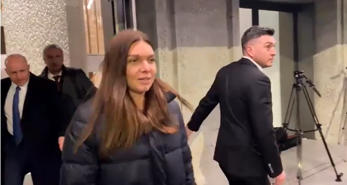 Simona Halep, după a doua zi de audieri la TAS. Captură TV