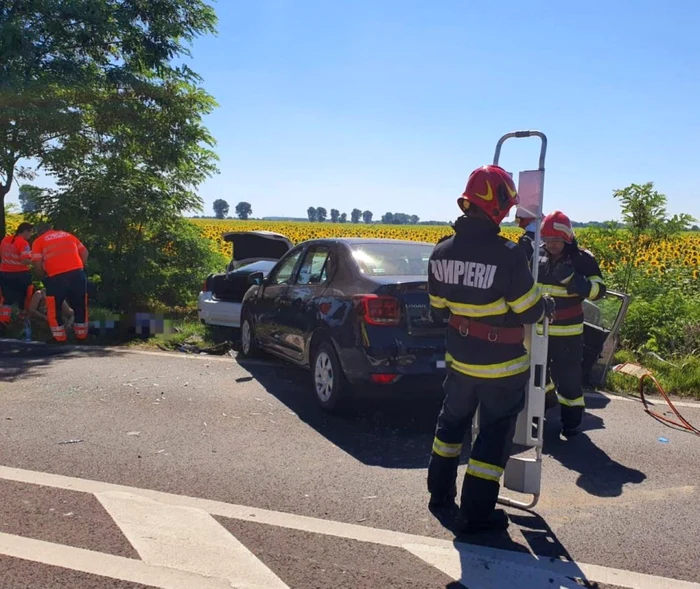 slobozia accident Sinesti FOTO IPJ Ialomita