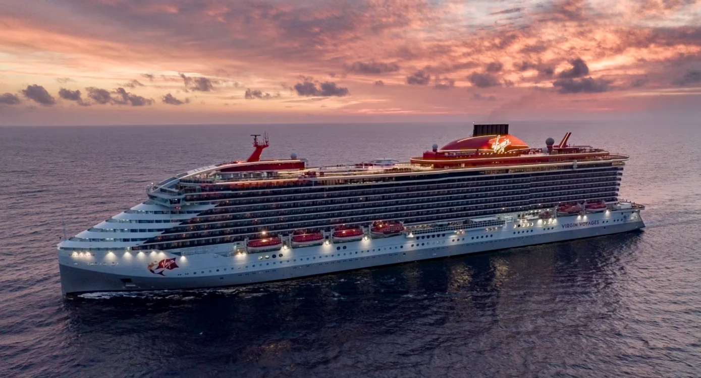 Vasul „Scarlet Lady” a trebuit să-mi modifice escalele FOTO Virgin Voyages