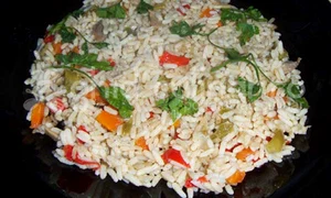 pilaf de orez cu verdeturi jpeg