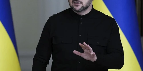 Volodmir Zelenski conferinta de presă Kiev FOTO EPA EFE jpg