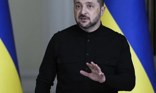 Volodmir Zelenski conferinta de presă Kiev FOTO EPA EFE jpg