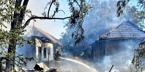 slobozia incendiul Ialomita FOTO ISU ialomita