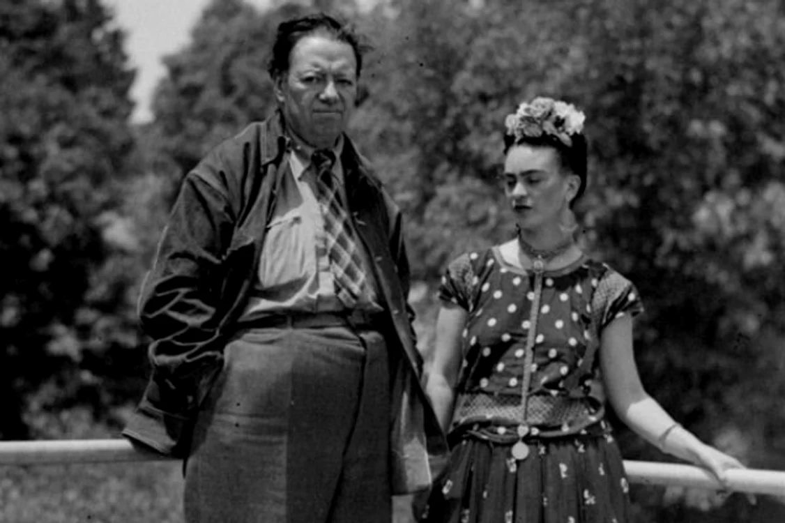 Frida Khalo și Diego Riviera. FOTO: Wikipedia