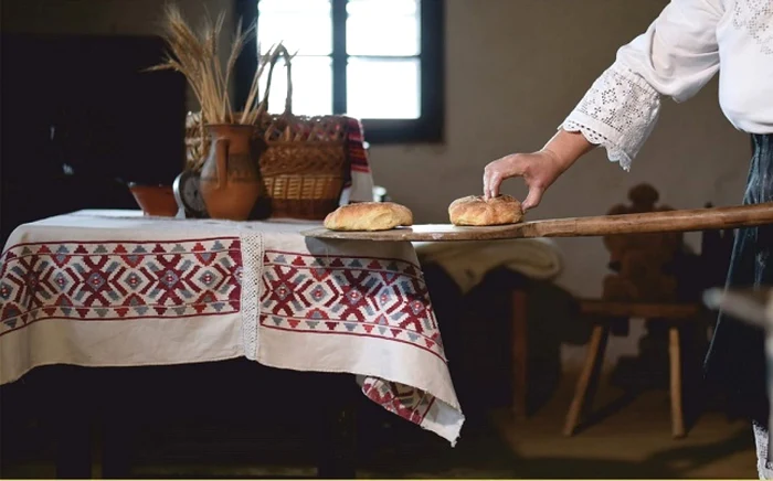 Pâine de casă la târgul „bun de Maramureş”  Foto: CJ Maramureş