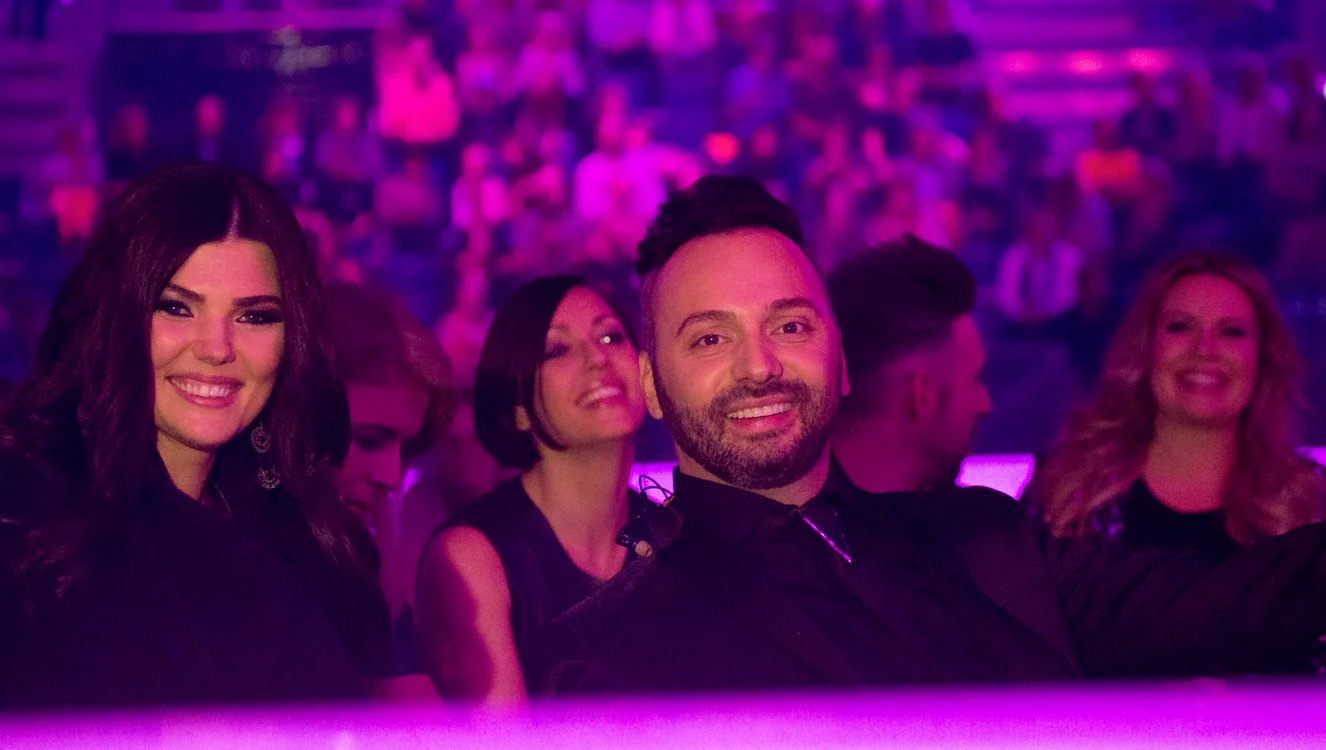 
    Paula Seling şi Ovi, la ultima repetiţie generală (foto: Facebook)  