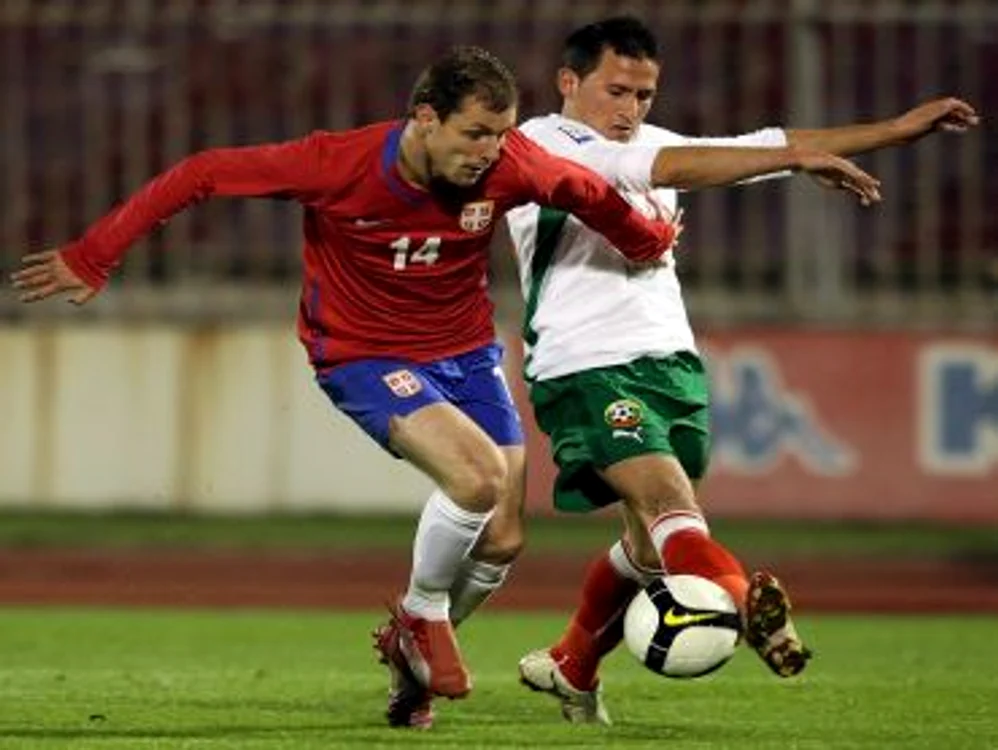 Milan Jovanovici (roşu) este cel mai bun jucător al lui Standard Liege