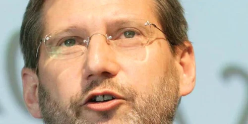 Comisarul pentru dezvoltare regională, austriacul Johannes Hahn   