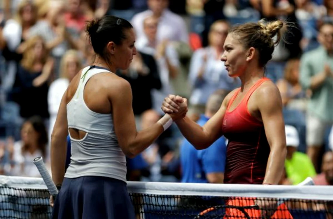 
    Simona Halep a fost invinsa de Flavia Pennetta in semifinalele US Open 2015FOTO: EPA  