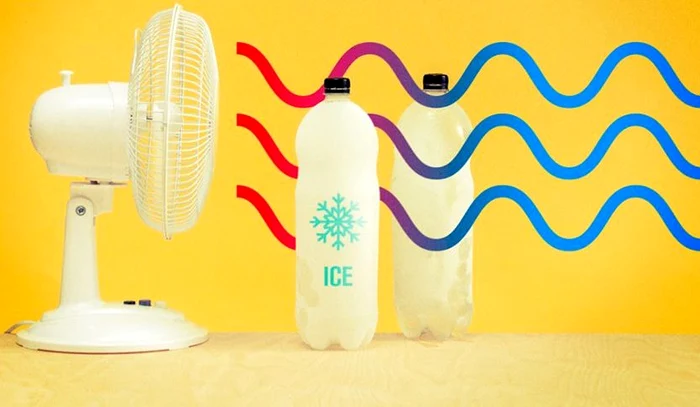 Ventilatorul are şi el o mare putere de a răci lichidul, în timp record