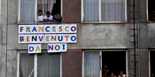 Papa Francisc in Slovacia FOTO EPA-EFE