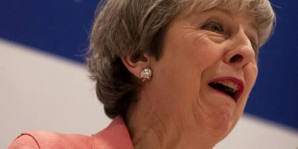 Imaginea Zilei / Premierul britanic Theresa May susţine ultima conferinţă de presă de la Summit-ul arabo-european în Sharm El Sheikh Egipt FOTO Guliver / Getty Images / Dan Kitwood / 26 feb 2019