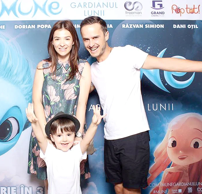 Şerban, Roxana  şi fiul lor, Tudor