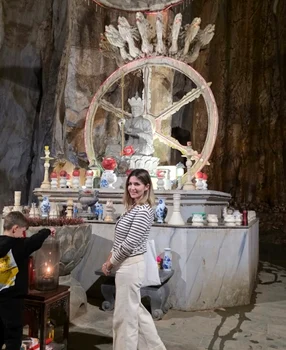 Ela Crăciun s-a întors mai slabă din Vietnam foto: arhiva personală 