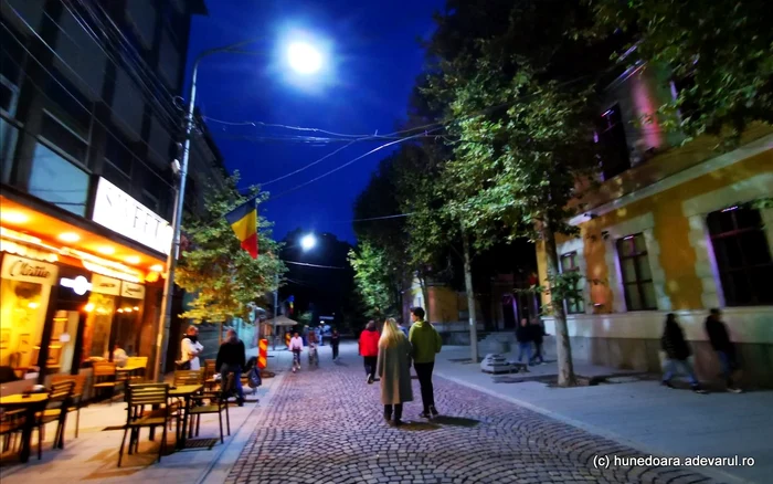 Seara în centrul istoric. Foto: Daniel Guță