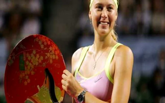 TENIS: Şarapova a câştigat la Tokyo primul titlu după o pauză de 18 luni