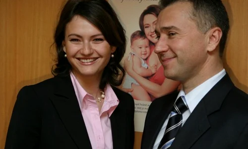 Dana Războiu şi Ovidiu Brânzan au divorţat când fiul lor Victor avea doar un an şi jumătate jpeg