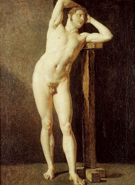 Ingres Male nude, 1801 jpg