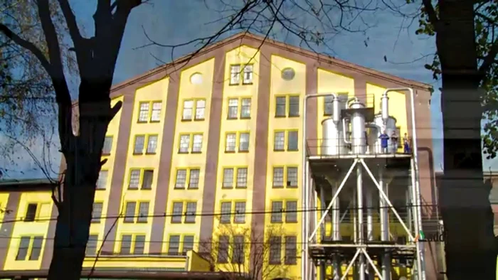 Clădirea în care se află fabrica de zahăr Bod