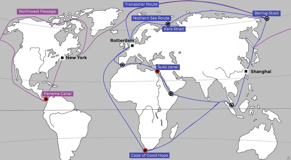 Cum se vor remodela rutele maritime din cauza conflictelor geopolitice