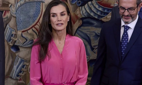 regina letizia rochie roz profimedia jpg