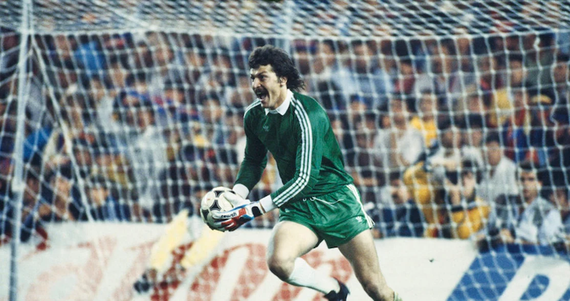Helmut Duckadan, eroul Stelei în finala cu Barcelona din 1986. Foto Facebook