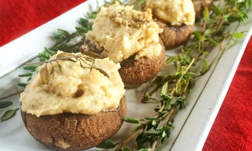 cashew cheese stuffed mushrooms 2 jpeg