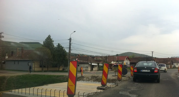 Circulaţia rutieră pe DN 15 Târgu-Mureş - Reghin decurge extrem de anevoios