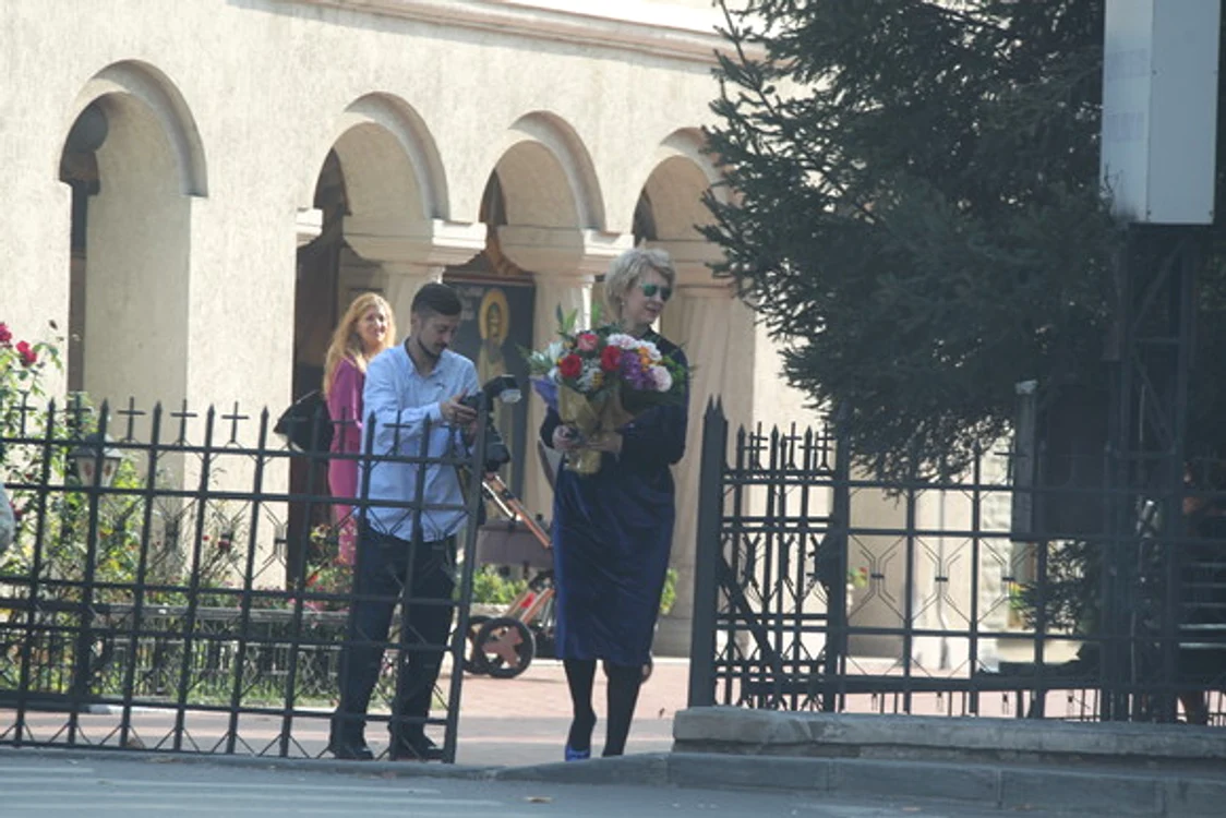 
    Monica Iagăr și-a botezat băiețelul Foto: Mihai Ionescu   