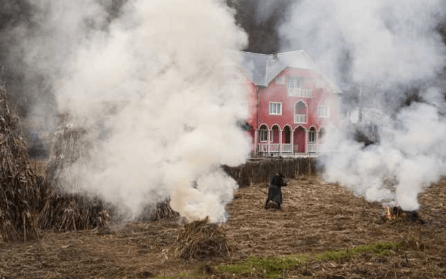 Imagine realizată de Petru Călinescu la Ilva Mică, în 2010   FOTO Petruţ Călinescu